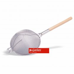Colador de doble malla en acero inoxidable reforzado - Diámetro(cm): 30 - Largo(cm): 79,0 - Luz de malla(mm): 1,040