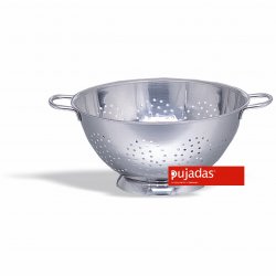 Escurridera inox con base - Diámetro(cm): 24 - Altura(cm): 11,50