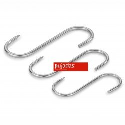 Ganchos de acero inoxidable - Largo(cm): 100 x 4