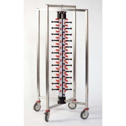 Porta platos de carro plegable para hosteleria Plate Mate de 48 platos