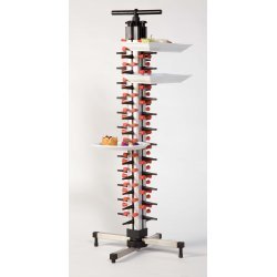 Soporte de platos de mesa para cocina Plate Mate de 48 platos