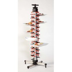 Soporte de platos de mesa para cocina Plate Mate de 48 platos