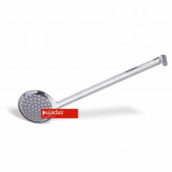 Espumadera económica - Diámetro: 10 cm. Largo: 33 cm.