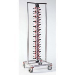Porta platos de carro para restaurantes y catering Plate Mate de 84 platos