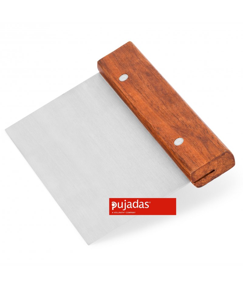 Rasqueta rectangular - Mango de madera