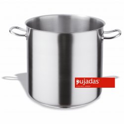 Olla recta sin tapa Inox-Pro Diámetro: 16 cm - Altura: 16 cm - Capacidad: 3 lts.