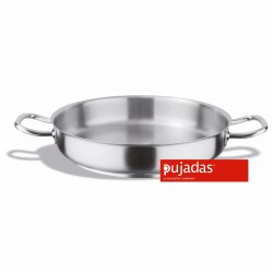 Paellera sin tapa Inox-Pro Diámetro: 20 cm - Altura: 6 cm - Capacidad: 1,9 lts.