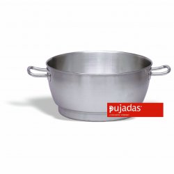 Parte superior de cuscusera bombeada Inox-Pro Diámetro: 40+40 cm - Altura: 20+20 cm - Capacidad: 20+20 lts.