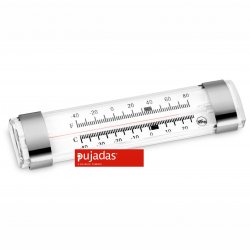 Termómetro de nevera horizontal - Medidas(mm): 135x35 - Temperatura(ºC): -40/+20