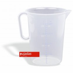 Jarra a medidas en polipropileno - Capacidad(Lts): 0,25