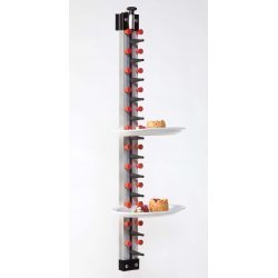 Porta platos de pared para hostelería Plate Mate de 12 platos