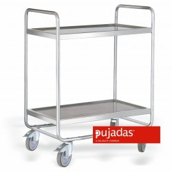 P80.330 - Carro desmontable - 2 Estantes de 800x500 - Dimensiones: 810x545x1040
