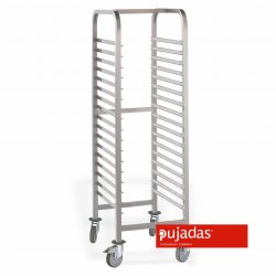 P80.470 - Carro desmontable 17 guías GN 1/1 - Medidas: 455x635x1710 mm