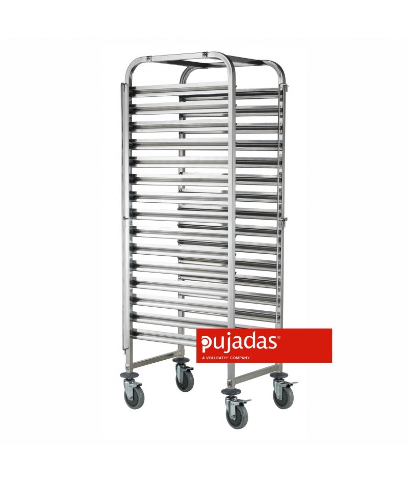 Carro desmontable ligero 15 guías GN 1/1