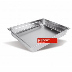 P80.811 - Cubeta especial GN para carro de descongelación - GN 2/1 - 650x530 - 29,90 Lts - H: 100 mm