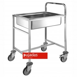 P80.380 - Carro porta cubeta GN 2/1
