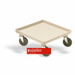 P5015 - Carro de plástico para cestas - Tipo: sin asa - Largo(mm): 230