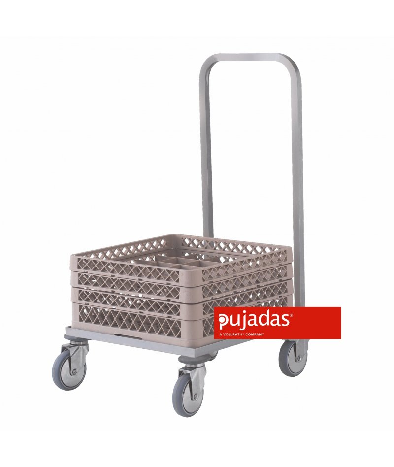 Carro inox para cestas