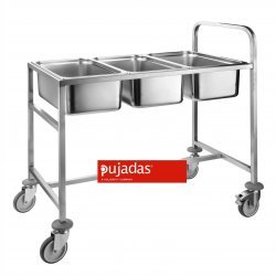 P80.390 - Carro porta cubetas GN