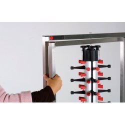 Porta platos de carro plegable para hosteleria Plate Mate de 60 platos