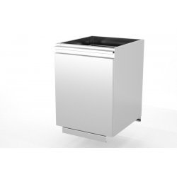 Modulo 1 cajón tolva guías telescópicas - Fondo 500 IDH04515