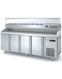 Mesa fría para pizza para bandejas de 60x40