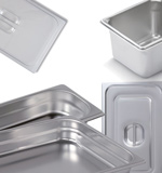 Cubetas Gastronorm de acero inox